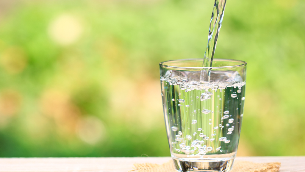 glass of water