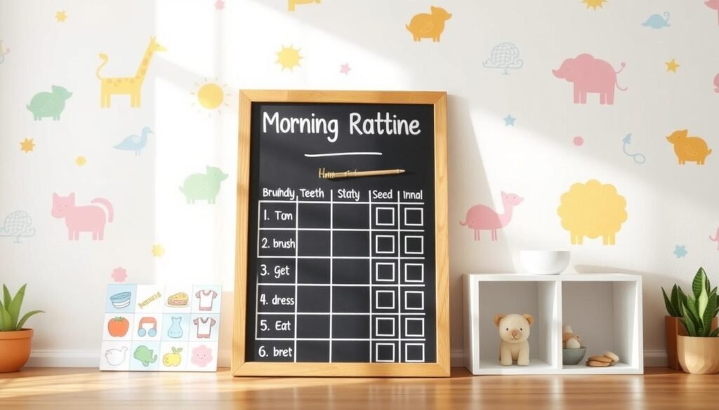 routine chart for kids