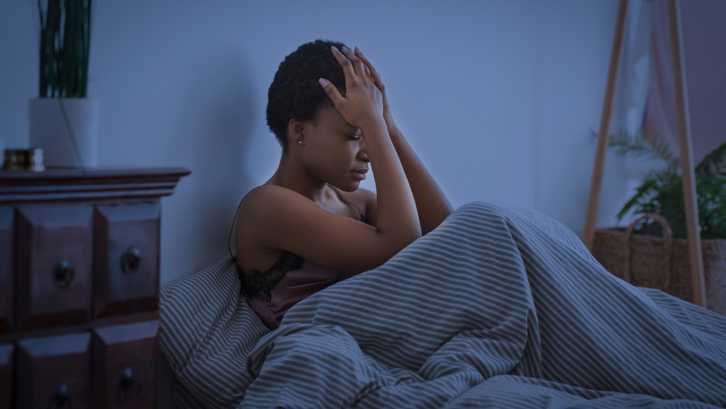 A troubled individual sits hunched, head in hands, as a swirling storm of thoughts and emotions overwhelms them. The scene is bathed in a dim, moody light, casting shadows that evoke a sense of psychological burden. Subtle expressions of anguish and fatigue are evident on the subject's face, conveying the cognitive and emotional strain of chronic stress. The background is hazy and indistinct, emphasizing the individual's isolation and the inward focus of their experience. The composition and use of color evoke a sense of tension and unease, reflecting the complex and overwhelming nature of the stress response.